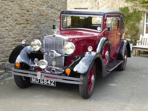 Very rare1933 Morris Isis Sports Coupe for sale VENDUTO