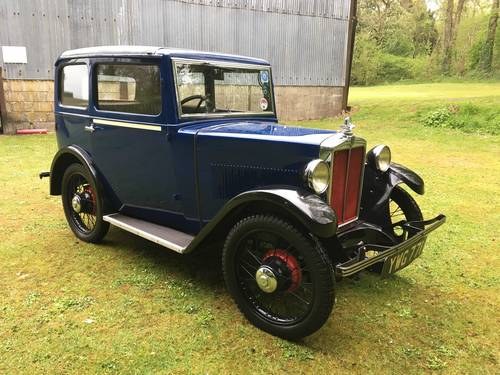 1932 Morris Minor Sliding Head Saloon For Sale by Auction