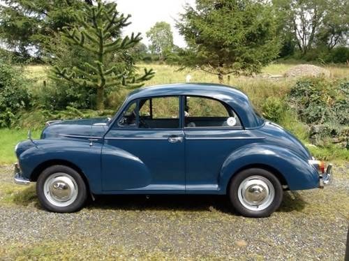 1968 Morris Minor 1000 Two-door Saloon For Sale by Auction