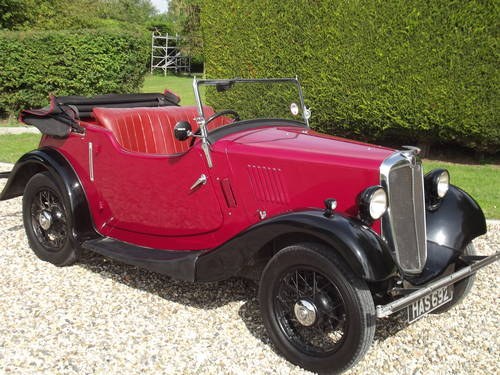 1936 Morris 8HP Series One Two Seater. SOLD - similar cars wanted In vendita