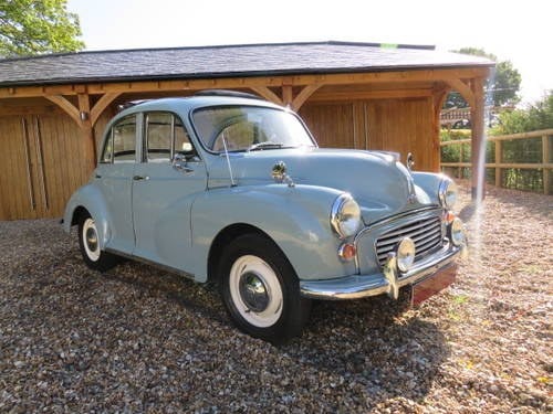 1965 Morris Minor 1000 (Credit/Debit Cards & Delivery) SOLD