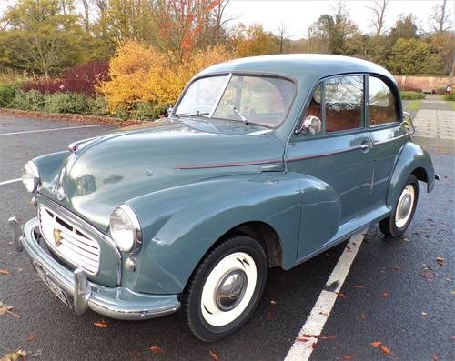*DECEMBER ENTRY** 1955 Morris Minor For Sale by Auction