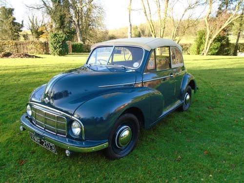 1950 Morris Minor Lowlight Tourer VENDIDO