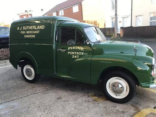 1957 1000 van - Barons Sandown Pk Tuesday 12th December 2017 For Sale by Auction