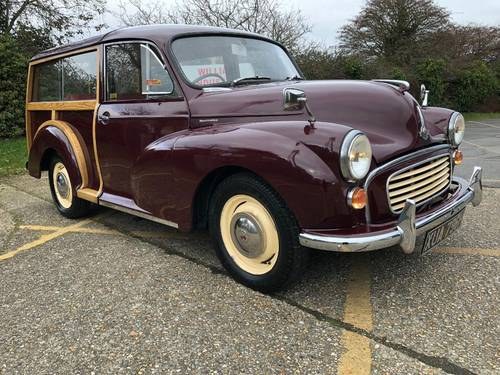 1970 Morris Minor Traveller 1098cc. Maroon. Only 4 keepers. For Sale