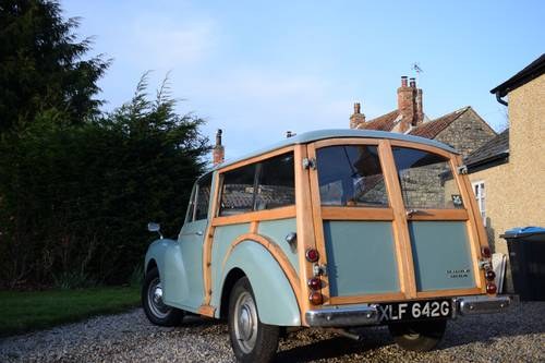 1968 MORRIS MINOR TRAVELLER - PRETTY, HIGHLY USEABLE. For Sale