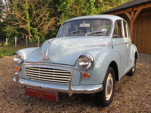 1969 Morris Minor 1000 (Credit/Debit Cards & Delivery) VERKAUFT