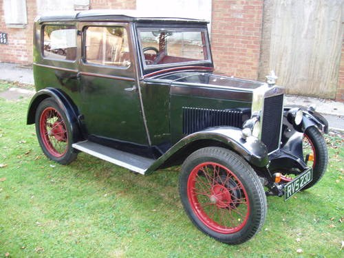 1931 Morris Minor 2-door saloon For Sale