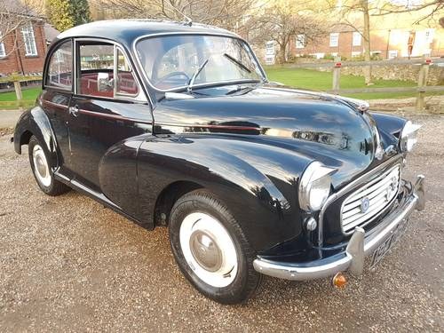 **FEBRUARY AUCTION** 1961 Morris Minor For Sale by Auction