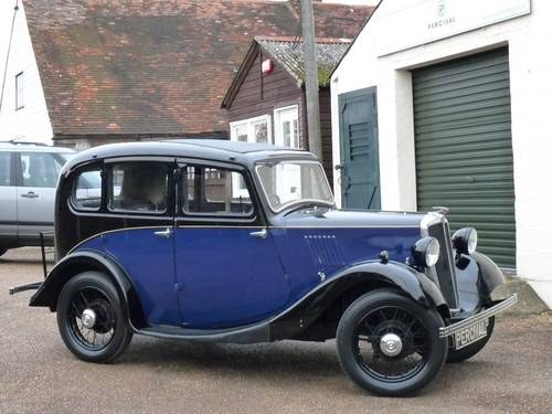 1937 Morris 8 Series 1 four door SOLD