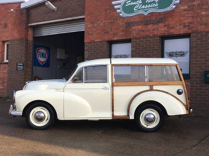 Stunning 1968 Morris Traveller in Snowberry White