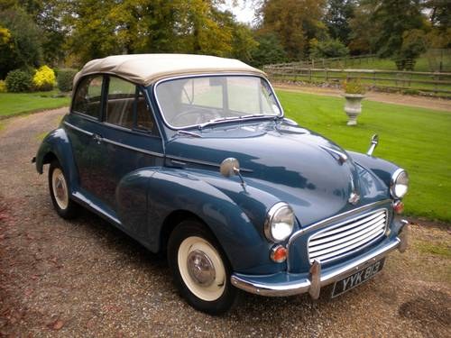 1960 Morris Minor Convertible For Sale