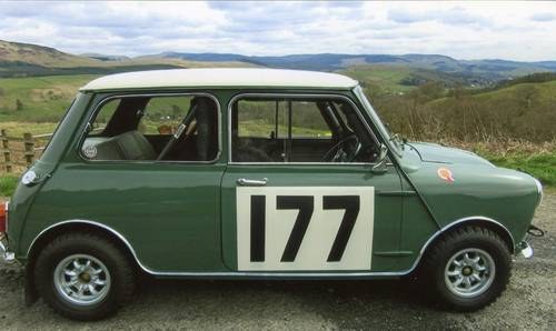 1966 Morris Mini Cooper S 1293 Rally Car For Sale by Auction