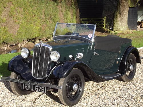 1935 Morris 8HP Series One Two Seater SOLD