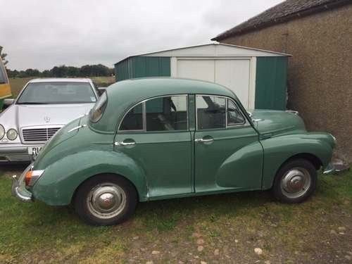 1969 Morris Minor 1000 For Sale by Auction