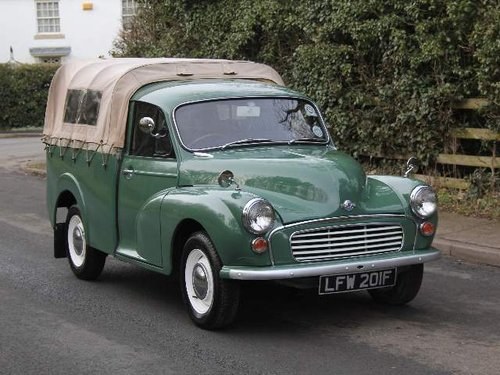 1967 Morris Minor Pick Up - 500 miles since rebuild, stunning VENDUTO