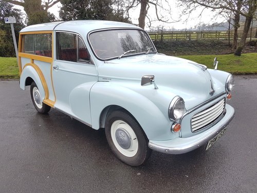 MAY SALE. 1970 Morris Traveller For Sale by Auction