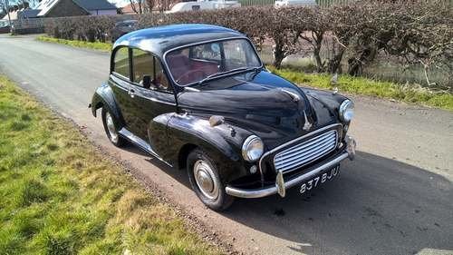 1962 Morris Minor 1000 For Sale by Auction
