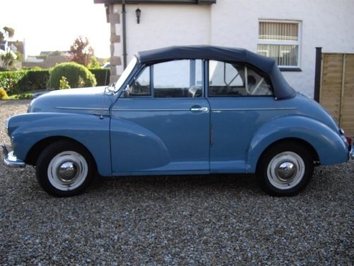 1961 Classic Morris Minor 1000  Convertible For Sale