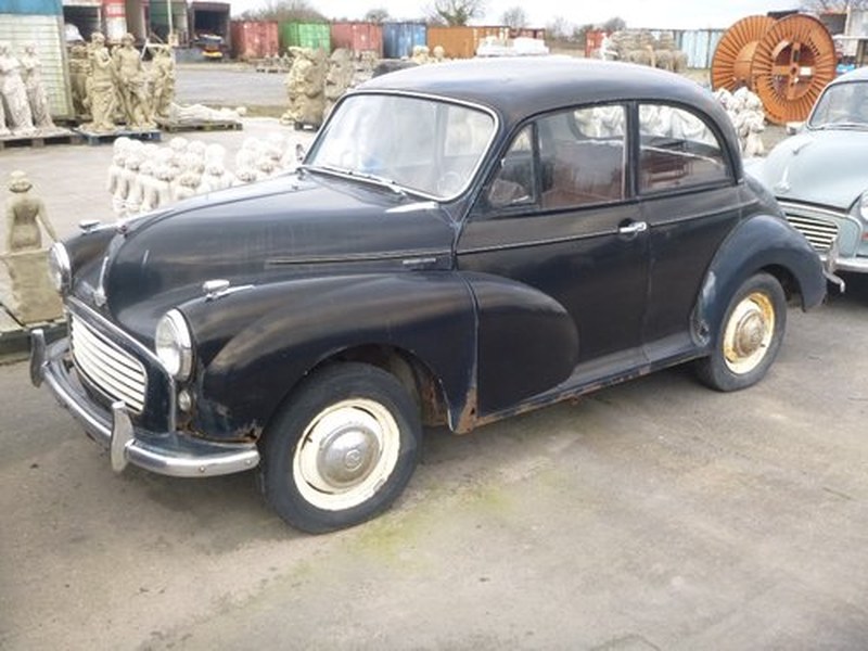 1961 Morris Minor in black