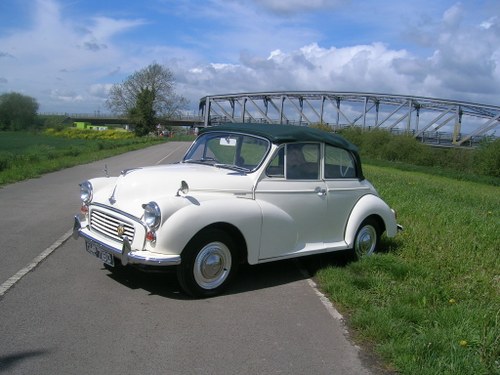 1966 Morris Minor 1000 Factory Convertible For Sale