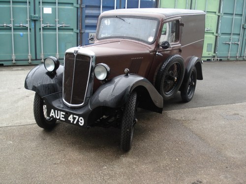 1936 Morris Eight Genuine Classic Van For Sale