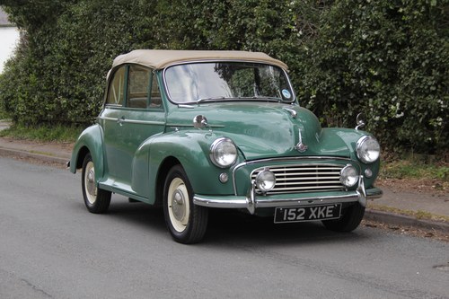 1963 Morris Minor Tourer - 4000 Miles since restoration For Sale