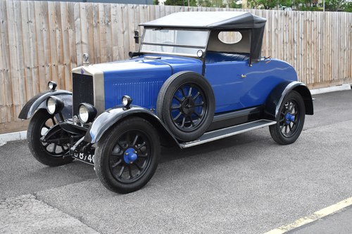 1927 Morris Cowley flatnose two seat tourer with dickey seat For Sale by Auction
