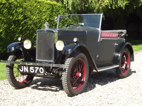 1930 Morris Minor OHC Semi Sports. SALE AGREED For Sale