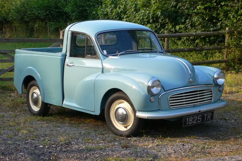 1960 Morris Minor 1000 5cwt Pick-Up For Sale by Auction