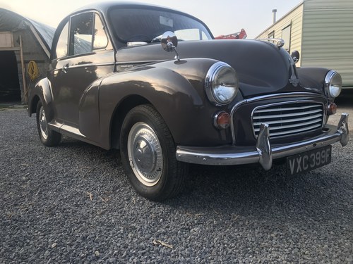 1969 Morris minor in rose taupe colour For Sale