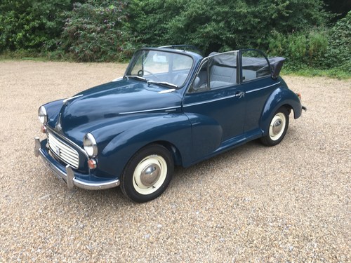 1964 Morris Minor Factory Convertible For Sale