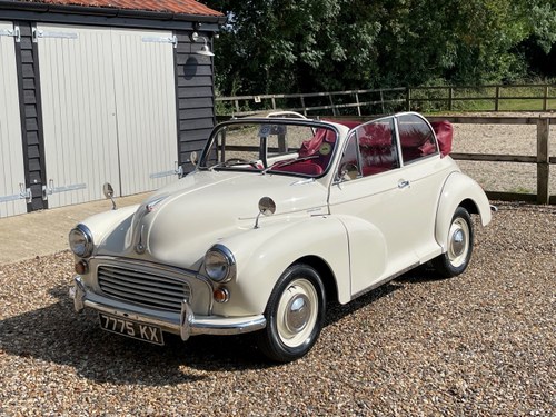 1963 Morris Minor Convertible (Factory) 1098cc SOLD