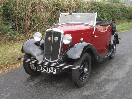 1938 Morris 8 Series I Two Seat Tourer For Sale by Auction