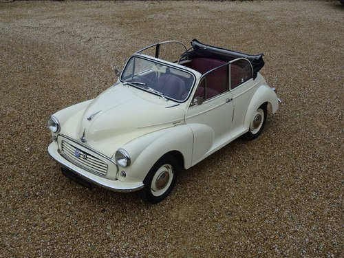 1958 Morris 1000 Factory Convertible – £22k Expenditure For Sale