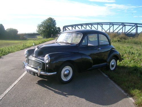 1958 Morris Minor 1000 Historic Vehicle For Sale