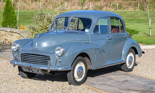1955 Morris Minor Saloon For Sale by Auction