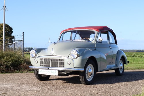 1953 Morris Minor Tourer Split windscreen For Sale