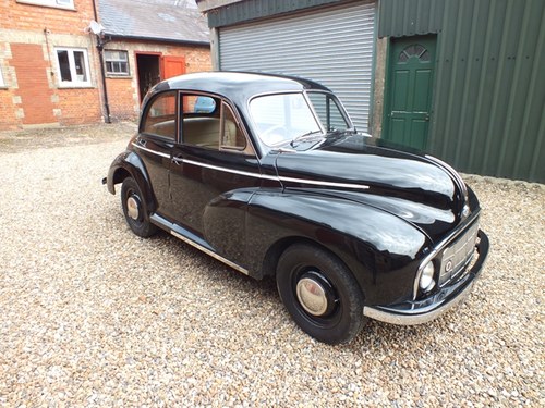 1950 A lovely low light split windscreen Morris Minor In vendita