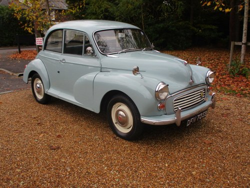 1964 Morris Minor 1000 Saloon (Card Payments & Delivery) For Sale