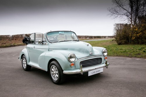 1969 Morris Minor 1000 Convertible SOLD