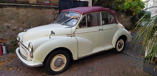 1965 morris minor convertible , chassis (MAT ) SOLD