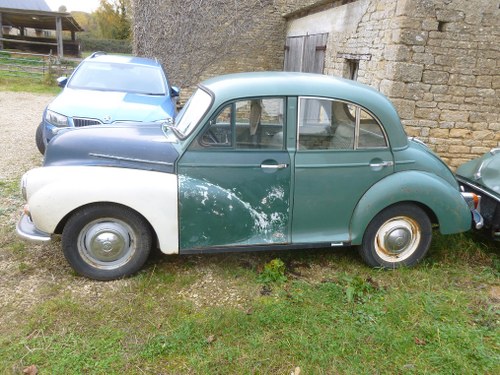 1967 Morris minor 1000 4door for restoration or spares. In vendita