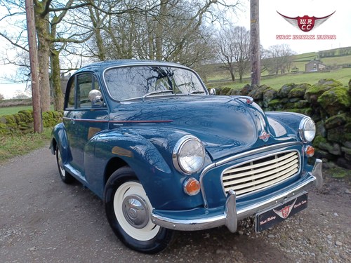 1968 Trafalgar Blue Morris Minor saloon lovely starter Minor En Venta