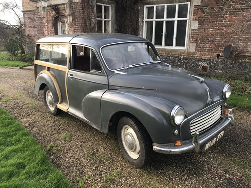 1960 Morris Minor Traveller.  Genuine 37,000 miles from new. For Sale