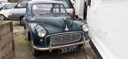 1957 MORRIS MINOR 'EVELYN' SALOON ~ PROJECT ~ USE & IMPROVE! SOLD