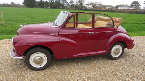 1963 (H) Morris Minor Convertible Restored For Sale
