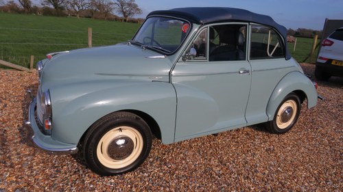 1965 (D) Morris Minor UP RATED SOLD