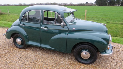 1956 (S) Morris Minor UPRATED WITH UNLEADED HEAD CONVERSION SOLD