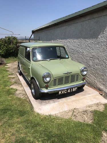 1968 Morris Mini Van in Willow Green In vendita